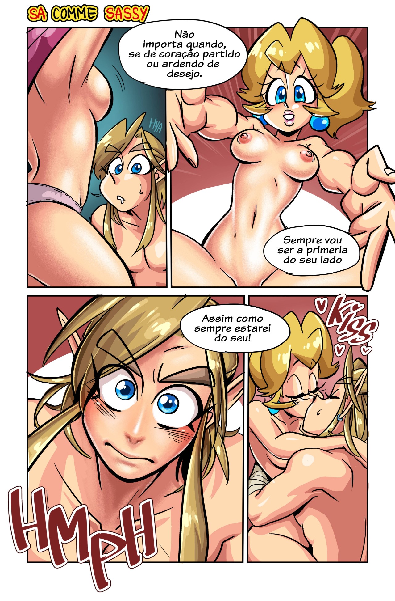 Peach Perfect Part 2: The Hero Of Hyrule Hentai pt-br 16