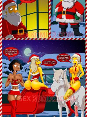Christmas Miracle (Simpsons) Hentai pt-br 13